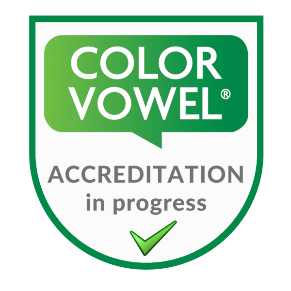 color vowel accreditation